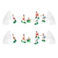 16PCS Soccer Football Cake Topper Player Decoration Tool Birthday Mold Mould Set