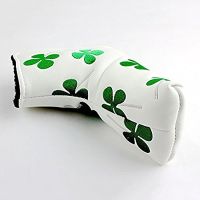 1~10PCS Ball Head Protection Pu Straight Putter Head Covers Club-Making Products Club Heads Golf Club Putter Cap Cover High