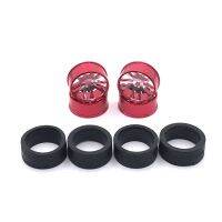 WLtoys 284131 K989 K969 iw04m MINI-Q MINI-Z RC Car Metal Upgrade Parts Drift Wheel Soft Tire Skin Set Modified Parts