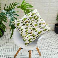 ❈▣ Plant Pattern Seat Cushion For Office Chair 1 Piece Soft Tatami Pad Non-slip Cushion Mat For Sofa Computer Stool Pad Home Decor