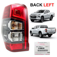 ไฟท้าย พร้อมหลอดไฟ ไม่ LED ของแท้ สีแดง,ใส สำหรับ Mitsubishi L200 Triton MR ปี 2016-2020