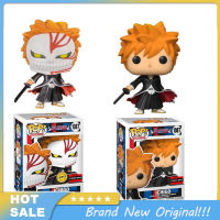 Funko Pop Kurosaki Ichigo รูปของเล่นเครื่องประดับอะนิเมะตุ๊กตารูปของเล่นสำหรับแฟนคอลเลกชัน Home Office ตกแต่ง