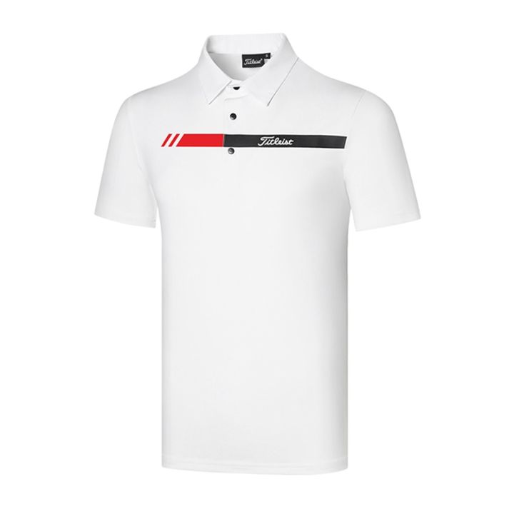 summer-golf-clothing-mens-short-sleeved-t-shirt-jersey-outdoor-sports-quick-drying-sweat-wicking-breathable-top-polo-shirt-descennte-j-lindeberg-callaway1-le-coq-xxio-footjoy-honma