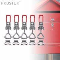 {PROSTER} Invincible Locksmith} PROSTER 5ชิ้นสแตนเลส Taggle สลักล็อคแคลมป์ดึงแบบปรับได้สำหรับอุปกรณ์สำหรับบ้านประตูตู้กล่องจดหมาย