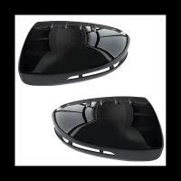 Black Car Rear View Mirror Cover Side Wing Mirrors Cover for K5 2011-2015