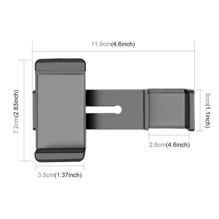 puluz-smartphone-fixing-clamp-1-4-inch-holder-mount-bracket-for-osmo-pocket-pocket-2-adapter-clip