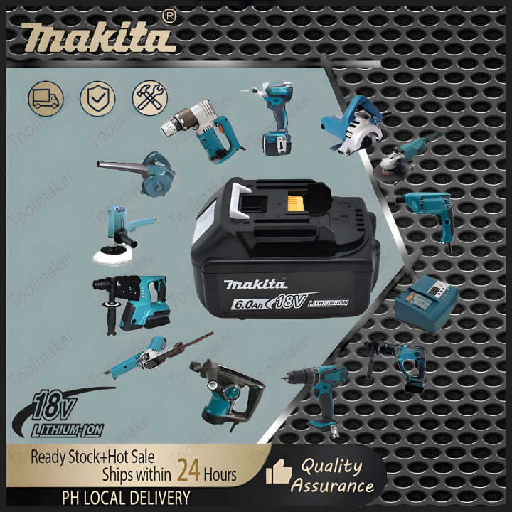 for Makita 18V Battery 6.0Ah Replacement | BL18060B Batteries 8 Pack