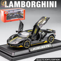 1:32 จำลองรถรุ่นเครื่องประดับรถแข่งพร้อมฟังก์ชั่นแสงเสียงสำหรับ Lamborghini Lp780