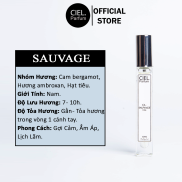 Nước hoa nam Sauvage edp cao cấp chính hãng Ciel Parfum phong cách quý ông