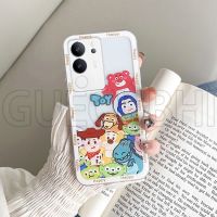 เคสโทรศัพท์มือถือ VIVO V29 5G นิ่มลายการ์ตูนตลกซิลิโคนโปร่งใสเคสโทรศัพท์สำหรับ Vivo V29 5G