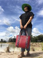 Supper Big  Bag(Red Wine)(L37-38 H.29 -30cm)