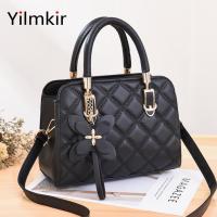 Fashion and Popular All Match Zipper Messenger Large Capacity One Shoulder Women Bag Casual Elegant Simple Luxury Ladies Handbag