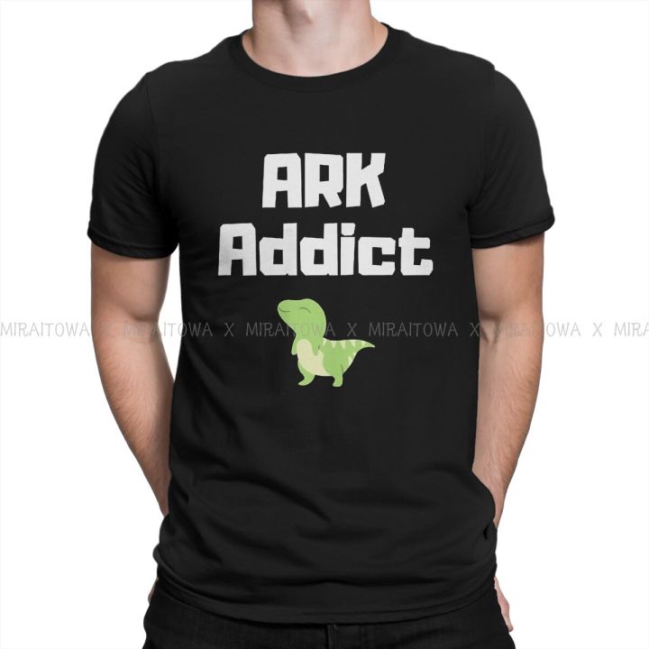 ark-addict-newest-tshirts-ark-survival-evolved-game-male-harajuku-fabric-tops-t-shirt-round-neck