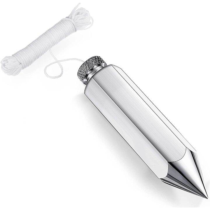 Hexagon Steel Plumb Bob General Level Plumb Bob with 4.5 M Messenger