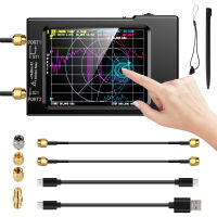 เครื่องวิเคราะห์เสาอากาศเครือข่ายเวกเตอร์10KHz-1.5GHz MF HF VHF UHF W/เชลล์การ์ด SD สล็อต Supprt 32G ดิจิทัลนาโนทดสอบ VNA-H