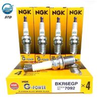 NGK หัวเทียนเข็ม  BKR6EGP 7092 G-Power Platinum แพ็ค 4 หัว vios 03-10