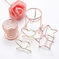 Makeup Powder Puff Sponge Display Stand Alloy Drying Holder Multi-styling Beauty Sponge Storage Tool