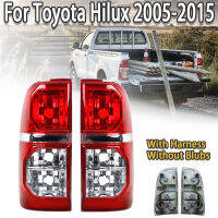 ไฟท้ายรถบรรทุกไฟเบรคท้ายข้างรถพร้อมสายรัดสำหรับ Toyota Hilux 2005-2015