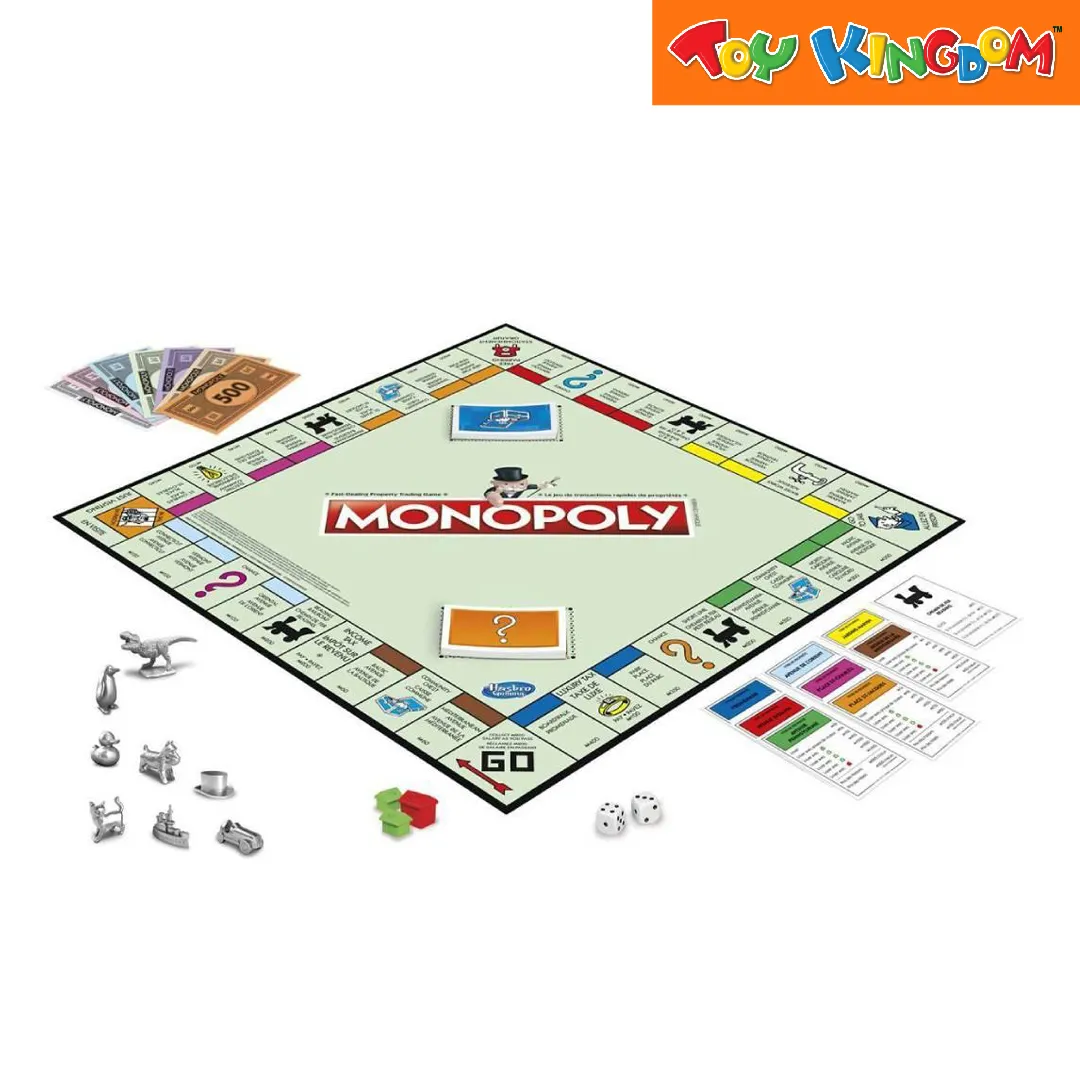 Hasbro Games Monopoly Classic Multiplayer Board Game Uk Version Lazada Ph