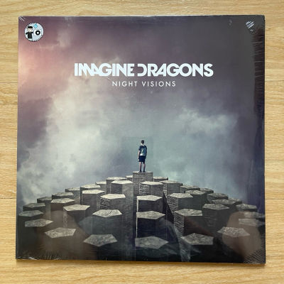 แผ่นเสียง Imagine Dragons Night Visions , Vinyl, LP, Album แผ่นเสียงมือหนึ่ง ซีล*ปกมีรอยพับ