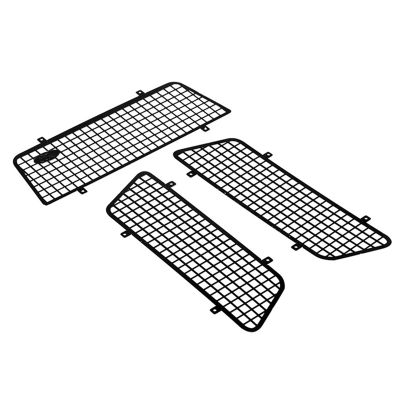 3Pcs Metal Side and Rear Window Mesh Protective Net for Traxxas TRX4 Bronco 82046-4 1/10 RC Crawler Car Upgrade Accessories