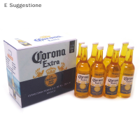 E Suggestione โมเดลเบียร์ Corona 1ชุดแบบ1:12บ้านตุ๊กตาอุปกรณ์ของเล่นเด็ก DIY