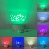 Note Board Creative Led Night Light USB Message Board Holiday Light with Pen Gift for Children Girlfriend Room Decor Night Lamp