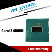 Used Intel Core I3 4000M SR1HC Dual-Core 2.40Ghz Notebook Processor Cpu