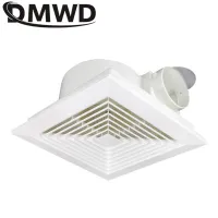 Suspended Ceiling Exhaust Fan 6/8 Inch Living Room Bathroom Duct Air Vent Ventilation Louver Extractor Window Ventilator Blower Exhaust Fans