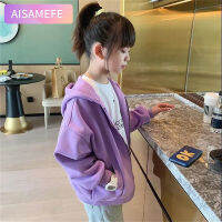 AISAMEFE ใหม่แช่แข็งเสื้อผ้าแจ็คเก็ตหญิง3-8Y เจ้าหญิงเอลซ่าเสื้อกันหนาวเด็กผู้หญิงเสื้อผ้าฝ้ายน่ารักเด็กสาวของขวัญที่ชื่นชอบ