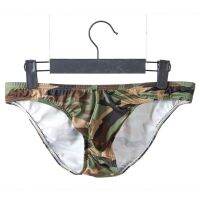 【2023】Camouflage Triangle Briefs Mens Breathable Briefs Underwear Bulge Camouflage Print กางเกงกีฬาสบาย