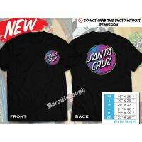 【ใหม่ขายร้อน】Santa Cruz Skateboards shirt Heavy Cotton with free stickers for men