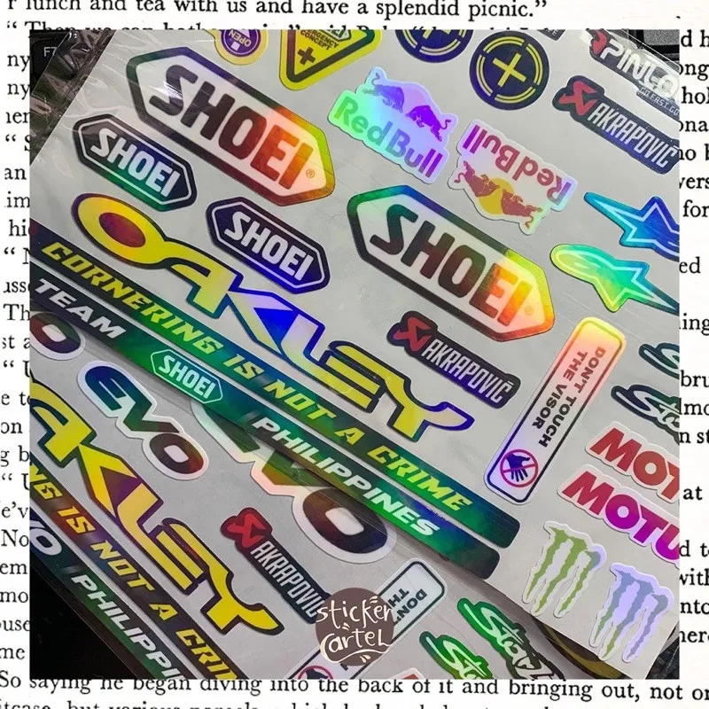 cs3x70FV Helmet Visor Stickers V2 | Lazada PH