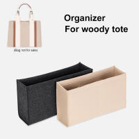 【cw】For Woody Tote Inner Storage Bag, Purse Organizer Insert, Felt Makeup Linner Bags Zipper, Womens Luxury Handbag Tote Shaper