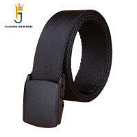 FAJARINA Good Nylon Men High Quality Plastic Buckle Belts Man Mens Design Fashion Styles 105-125cm Length 3.8cm Width CBFJ0074