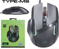 EGA เมาส์เกมมิ่ง TYPE M9 มีไฟ RGB ปรับ DPI ได้ ใช้งานง่าย เหมาะสำหรับเล่นเกม