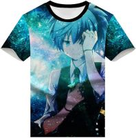 WANHONGYUE Anime Assassination Classroom 3D Printed T-Shirt Adult Cosplay Funny Short Sleeve Tee Tops