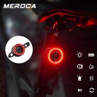 ☼ Smart Sensor Brake Bicycle Tail Light High Visibility Bike Rear Lamp IPx6 Waterproof LED Charging Taillights for Night Cycling