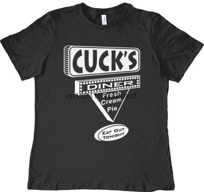 Cuckold Womens T-shirt Cucks Diner Tee Cuckolding Femdom