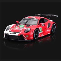 1:24 Urago รุ่น911 RSR Mobil กีฬา Mobil Mainan Logam Diecast Kendaraan Balap โมเดล Mobil Koleksi Simulasi Hadiah An-An