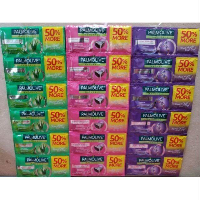 Palmolive Naturals Hair Shampoo Sachet sold per half dozen (6 sachets
