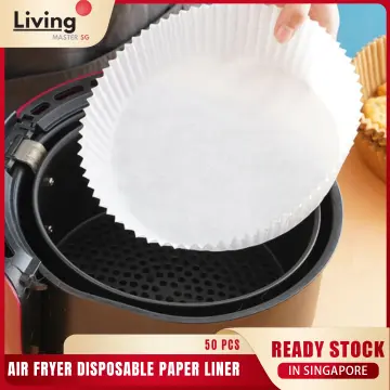 8.5 Inch Air Fryer Liners Paper Sheets By Aster, 100 Pcs Perforated Air  Fryer
