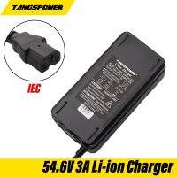 【Best value】 ที่ชาร์จลิเธียม3A 48V54.6V 13วินาทีแท่นชาร์จ Li-Ion IEC 3-Pin