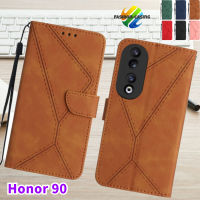 เคสสำหรับ Honor แฟชั่น90 Honor 90 Lite เคสหนังโทรศัพท์มือถือสำหรับใส่การ์ดเคสโทรศัพท์ Lite