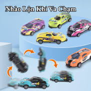 Ô tô SẮT đồ chơi trẻ em siêu xe OTO mini Bật Nhảy