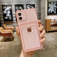 ALIGO เคส TPU กันกระแทกซองใส่บัตร Slot เคสโทรศัพท์สำหรับ iPhone 14 Plus 13  12 11 Pro MAX XS X XR 8 7 Plus SE 2020 12 Mini 14 Pro Max