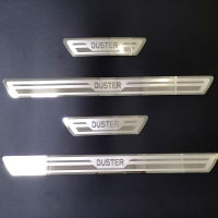 For Renault Dacia Duster 2010-2018 Door Sill Scuff Plate Trim Stainless Steel Kick Pedal Sills Car Styling Accessories