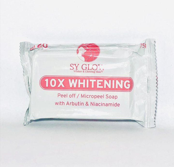 SY GLOW 10X WHITENING SOAP SPF20 | BLEACHING SOAP | Lazada PH