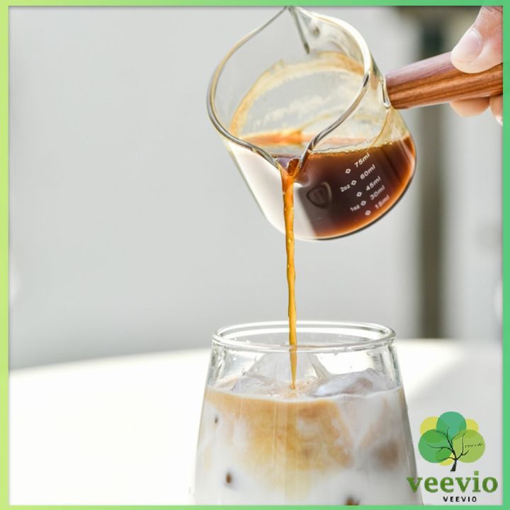 แก้วช็อต-espresso-shot-ด้ามจับไม้-ขนาด-70-ml-และ-75-mlสินค้าพร้อมส่ง-measuring-cup-สปอตสินค้า-veevio