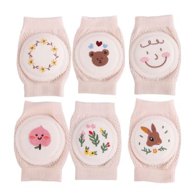 2022 Korea Baby Knee Fashion Print Kids Kneepad for Crawling Toddler Safety Accessories Protector Socks 0-2Years
